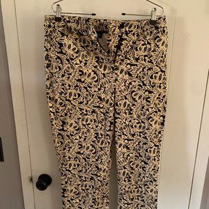 Black and Tan Cropped Pants Size 12